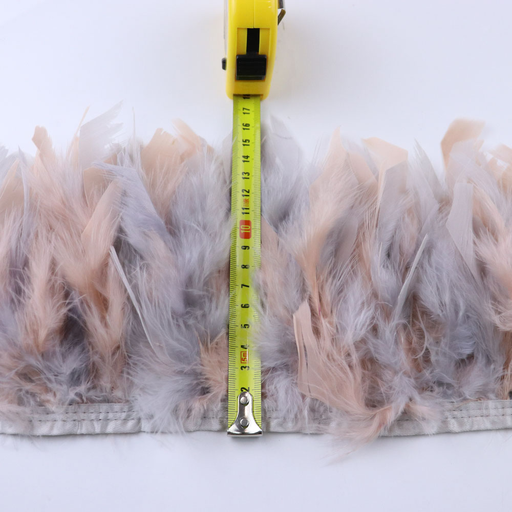 天然マラボウターキーフェザートリムリボンフリンジ 1/2/5 - Feather Trim Marabou のレビューと価格