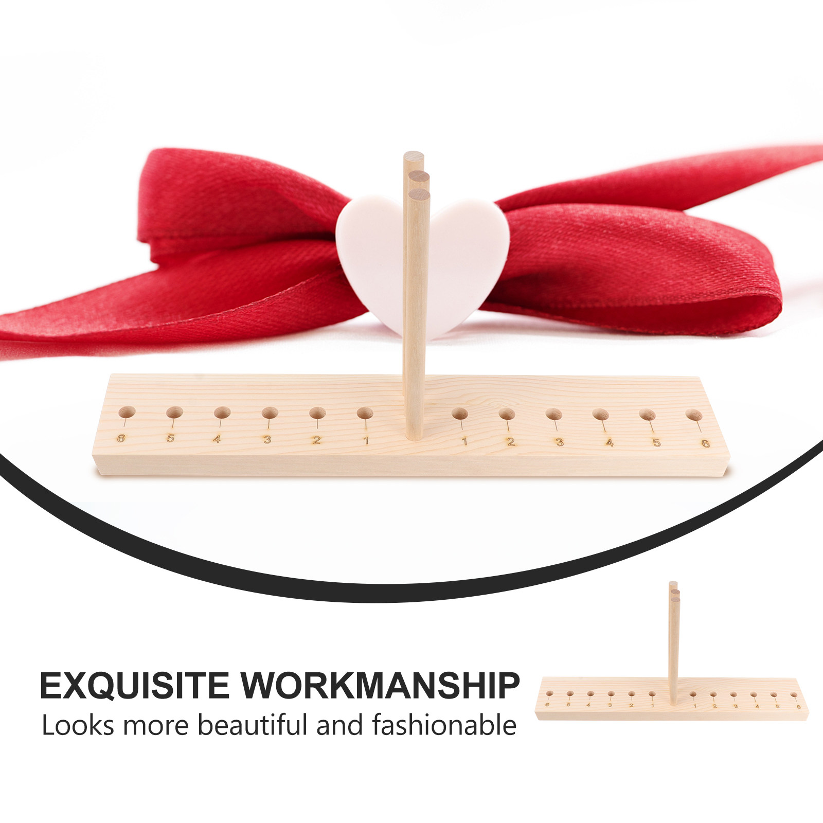高級木製リボンメーカー、簡単で華やかなリボン、ポンポン、ビー - Pom Pom Maker Tool のレビューと価格