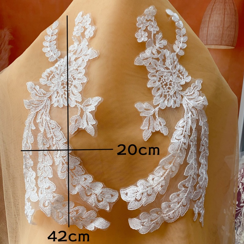 ウェディングDIYクラフト装飾用ゴールドレーストリム、縫製ア - Craft Embellishment のレビューと価格