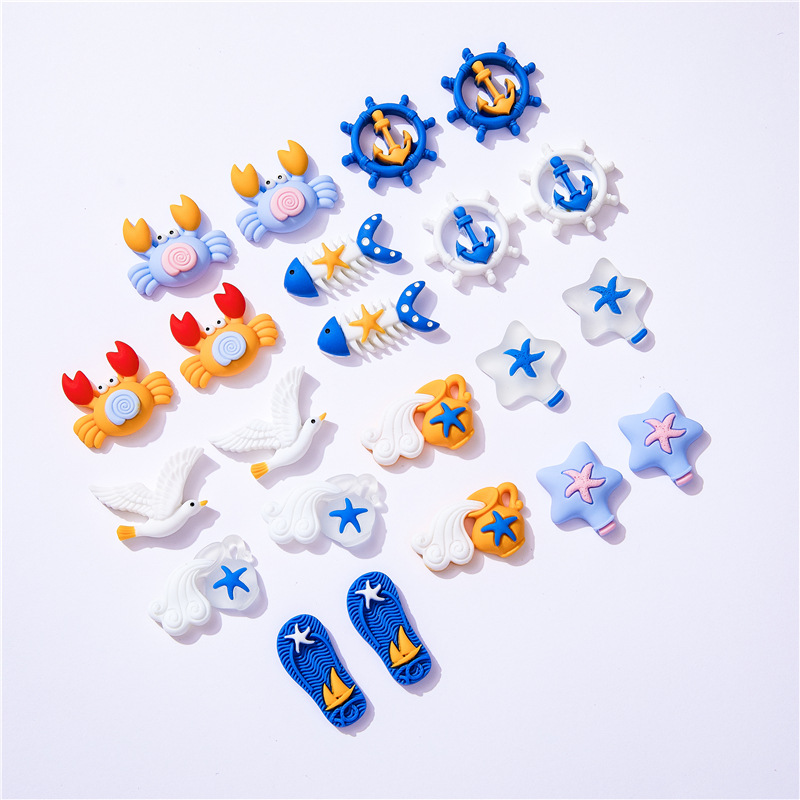 カニフロートボトルスライパーミニチュア、フラットバックスクラ - Christmas Craft Embellishment のレビューと価格