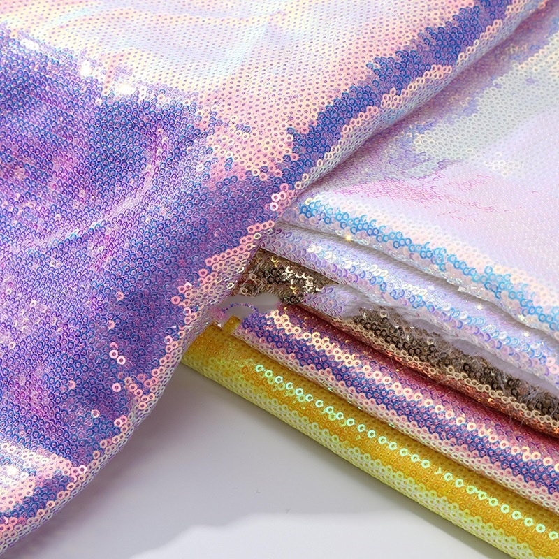 ドレス、ステージ背景、ヘッドピース用の濃密なスパンコールグリ - Sequin Fabric Panel のレビューと価格